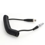 TV Logic Monitor Camera Power Cable , Male To Female Power Cord for ARRI Alexa