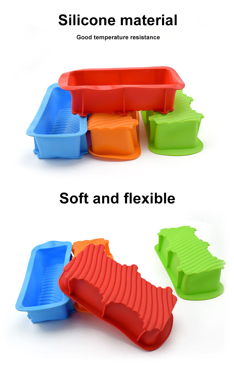 164g Heat Resistant Silicone Cake Molds Bread Baking Trays