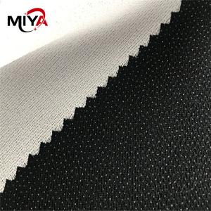 China 100 Percent Polyester 75D Collar Woven Fusible Interlining wholesale