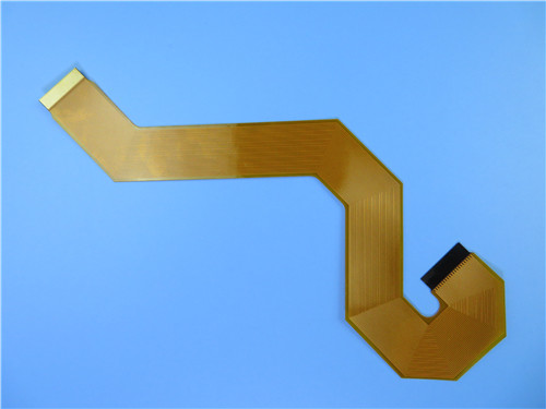 2 Layer Flexible Printed Circuit (FPC) Built on Polyimide With Stiffener for Door Access System