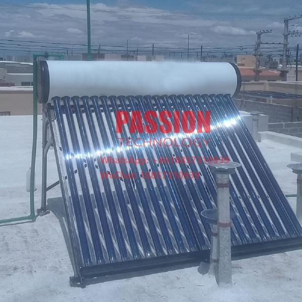 250L White Water Tank Non Pressure Solar Water Heater 150L Vacuum Tube Solar
