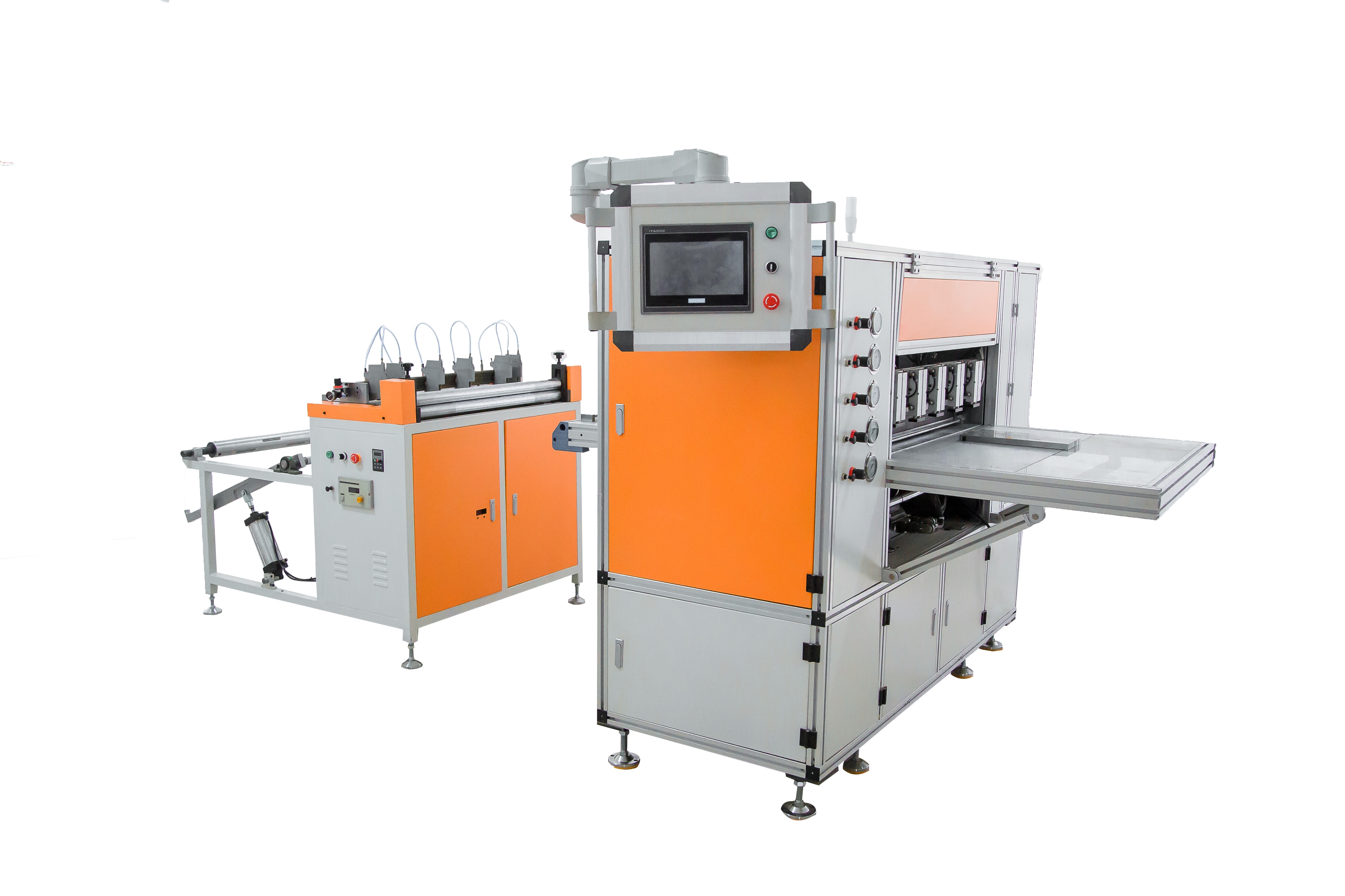 Clapboard Pleating Hepa Glass Fiber Machine Filter Paper Folding Machine with Partition
