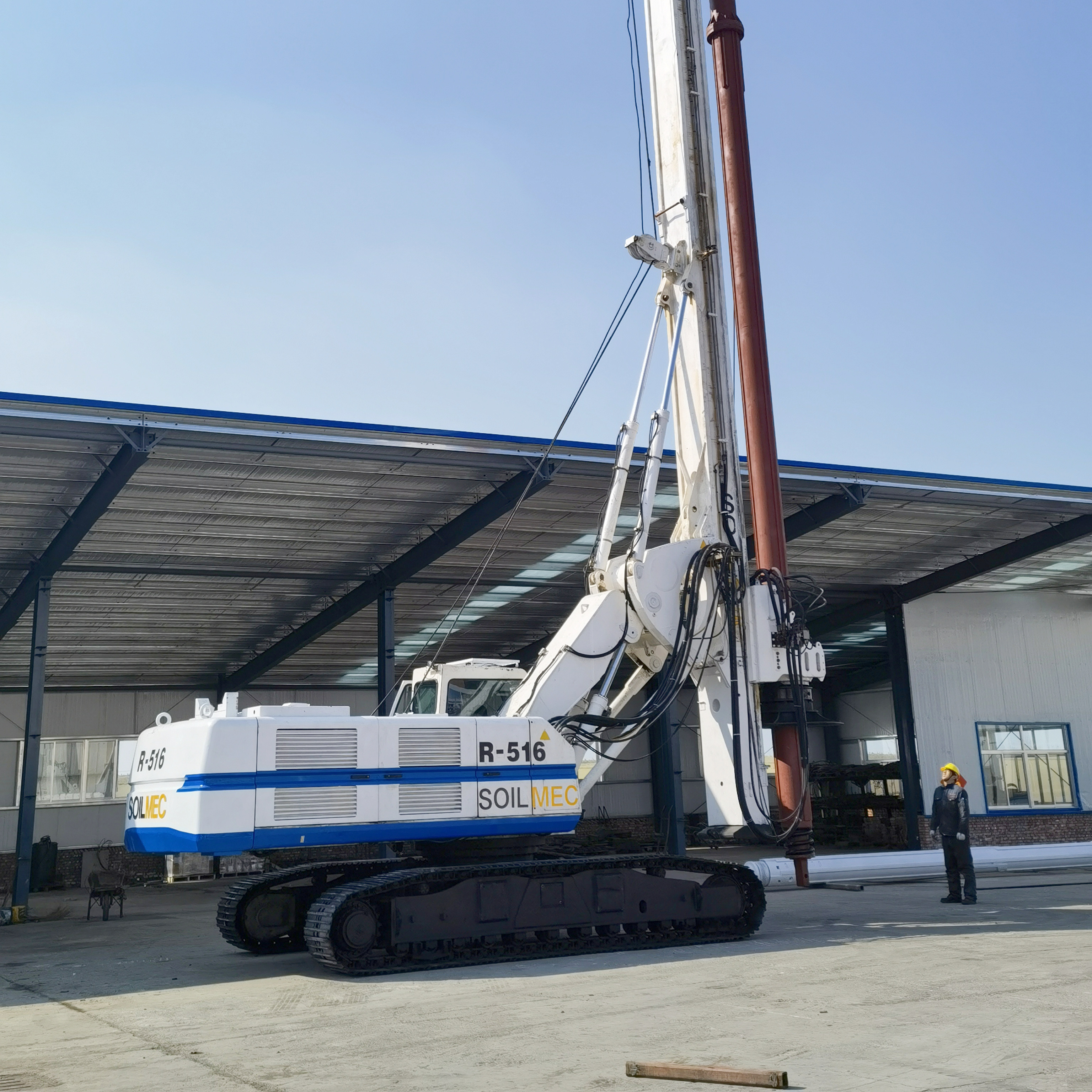 Used Soilmec Sr516 Imt Af150 Crrc280 Second Hand rotary drilling machine for bored pile hole