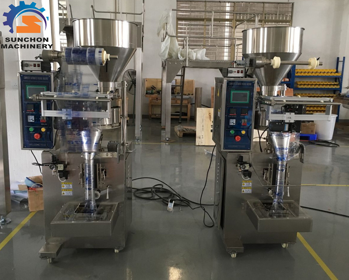 Pillow Bag Sachet Packing Machine For Peas Chips Puffed Food
