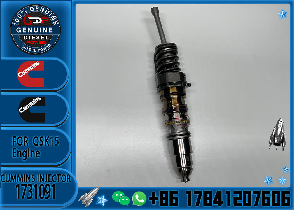 Durable Fuel Injector Assembly 1731091 For Scania ISZ13 HPI Series