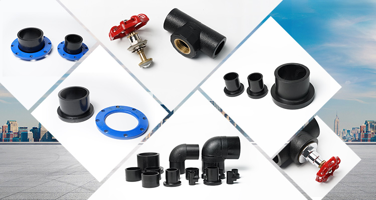 HDPE Straight Connector 4 Inches 25mm Butt Welding Socket Welding Pn16 HDPE Pipe Fittings