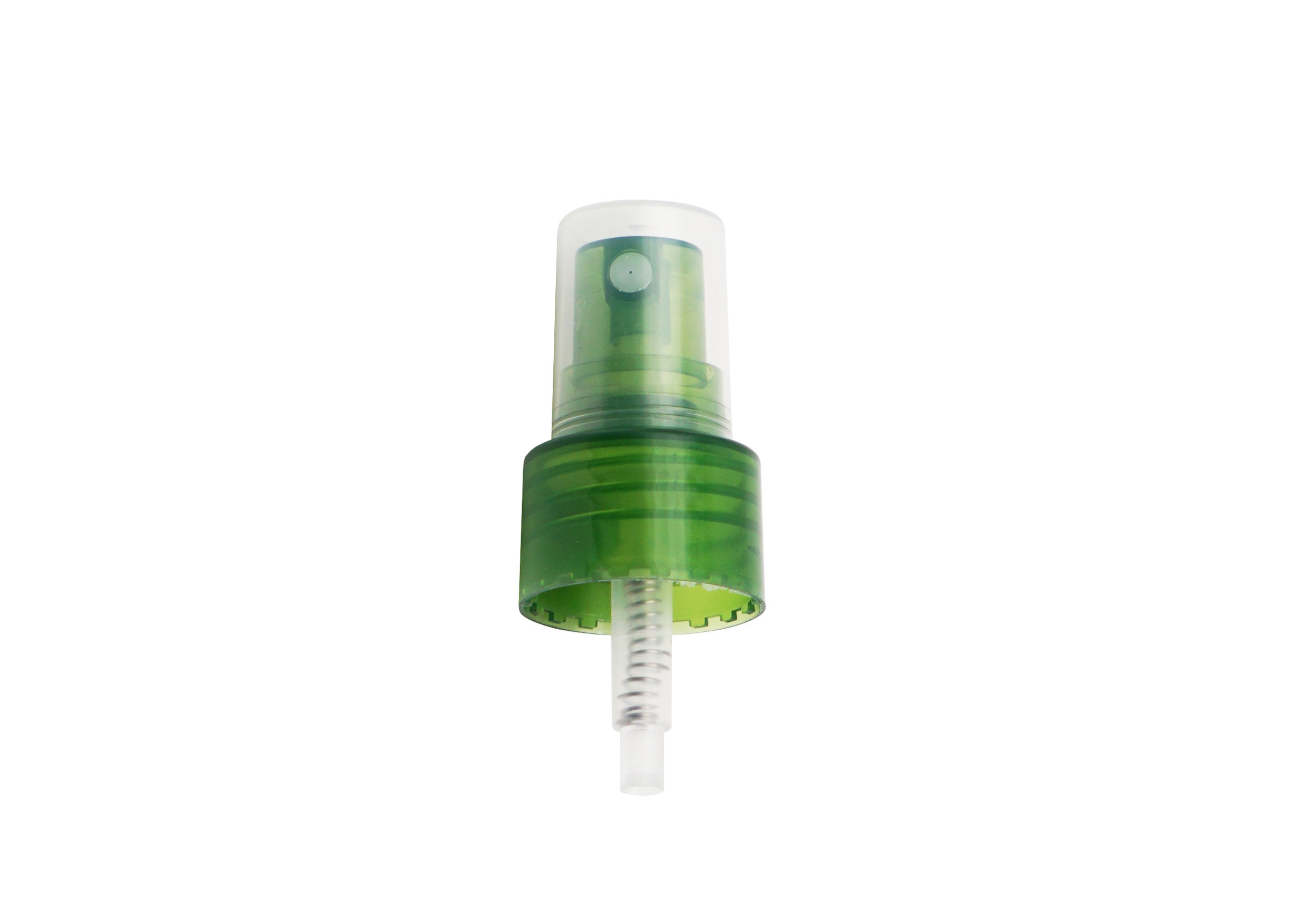 Screw 20mm Plastic Fine Mist Sprayer With Bamboo Collar For Bottles