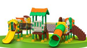 China Customized Design Children ' S Outdoor Play Equipment For Small Kids TQ - QS109 wholesale