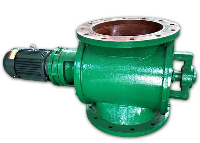Circular Impeller Feeder Machine , Rotary Valve For Powder For Power Material