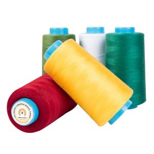 China 100% Polyester Staple Fiber Spun Poly Thread 4000Y 5000Y 10000Y wholesale