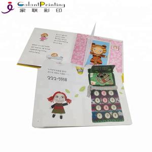 China 350gsm Art Paper Printing Services Custom Delicate Children Educational Board Book wholesale