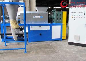 China Alloy Blades PET Pelletizer , Plastic Pelletizer Anti - Fly Back Plate wholesale