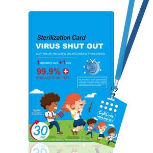 China Protection Children Anti Bacterial Air Disinfection Sterilization Card wholesale