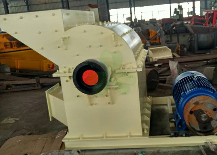 Compact Structure Hammer Mill Crusher Wood Recycling Machine For Pellet