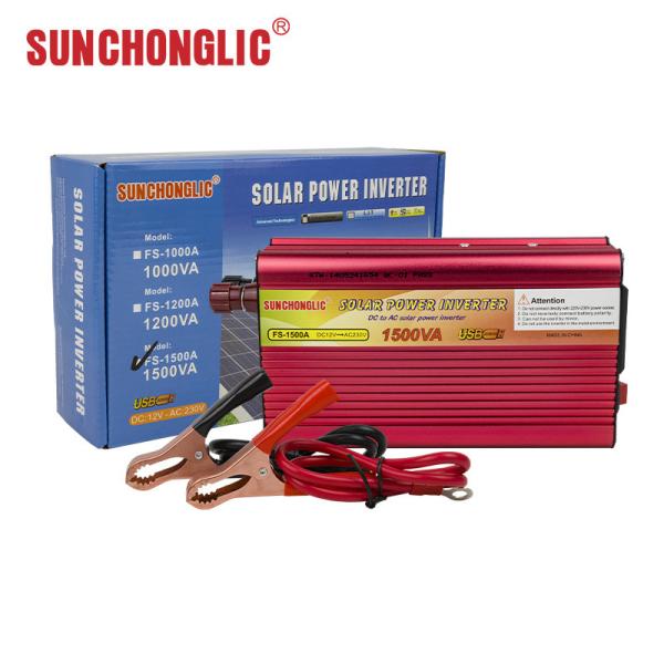 Factory Wholesale Price Power Inverter 12V Dc To 220V Ac 1500W 1500va Modified