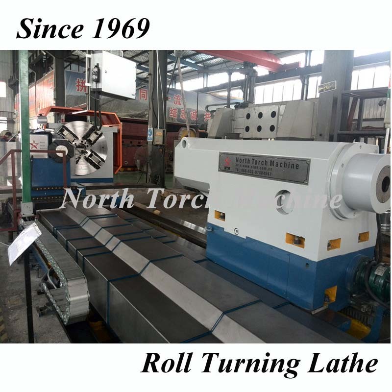 Economic Roll Turning Lathe Machine , Steel Material CNC Turret Lathe Machine