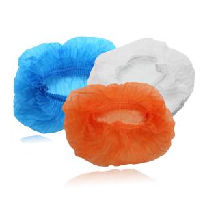 China Multi Colored ISO13485 Non Woven Bouffant Cap wholesale