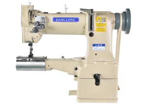 China 28mm Large Bobbin 220V Genuine Leather Double Needle Sewing Machine wholesale