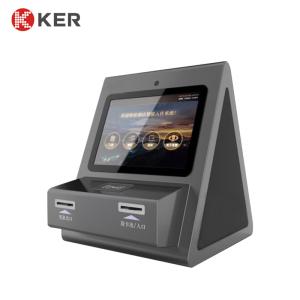 China Infrared Induction 15 Inch Desktop Hotel Self Check In Kiosk wholesale