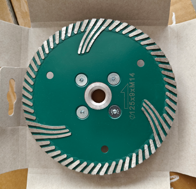 Marble Granite Diamond Saw Blade Turbo Cutting Disc For Handheld Stone Cutting Machine