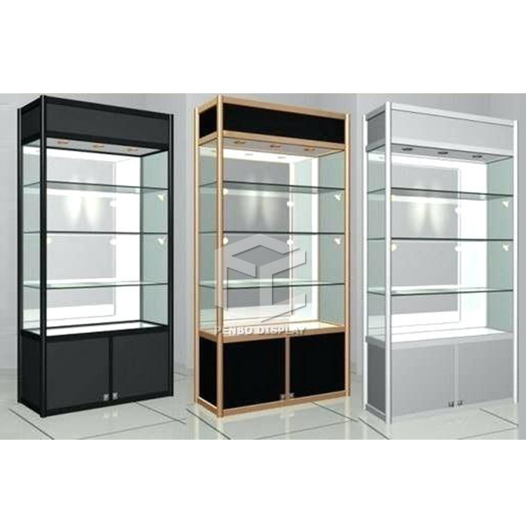 120cm Long Glass Display Showcase Monomer Design Retail Shop Display Counter