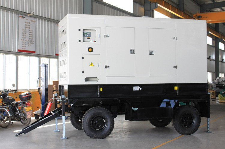 100 Kva 106KW Water Cooled Portable Generator Cummins 150kw Diesel Generator