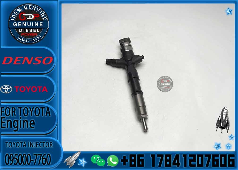 diesel common rail injectors 095000-7760 for Toyota 23670-39276 095000-7030 095000-6760 095000-5920 095000-5520