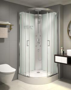China 850x850x2250mm Free Standing Quadrant Shower Cubicles wholesale