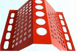 China Single Peak Windbreak Fence Panels Red Powder Dust Suppression Wall wholesale