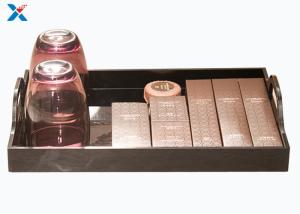 China Eco - Friendly Acrylic Display Case Hotel Washing Acrylic Serving Tray wholesale