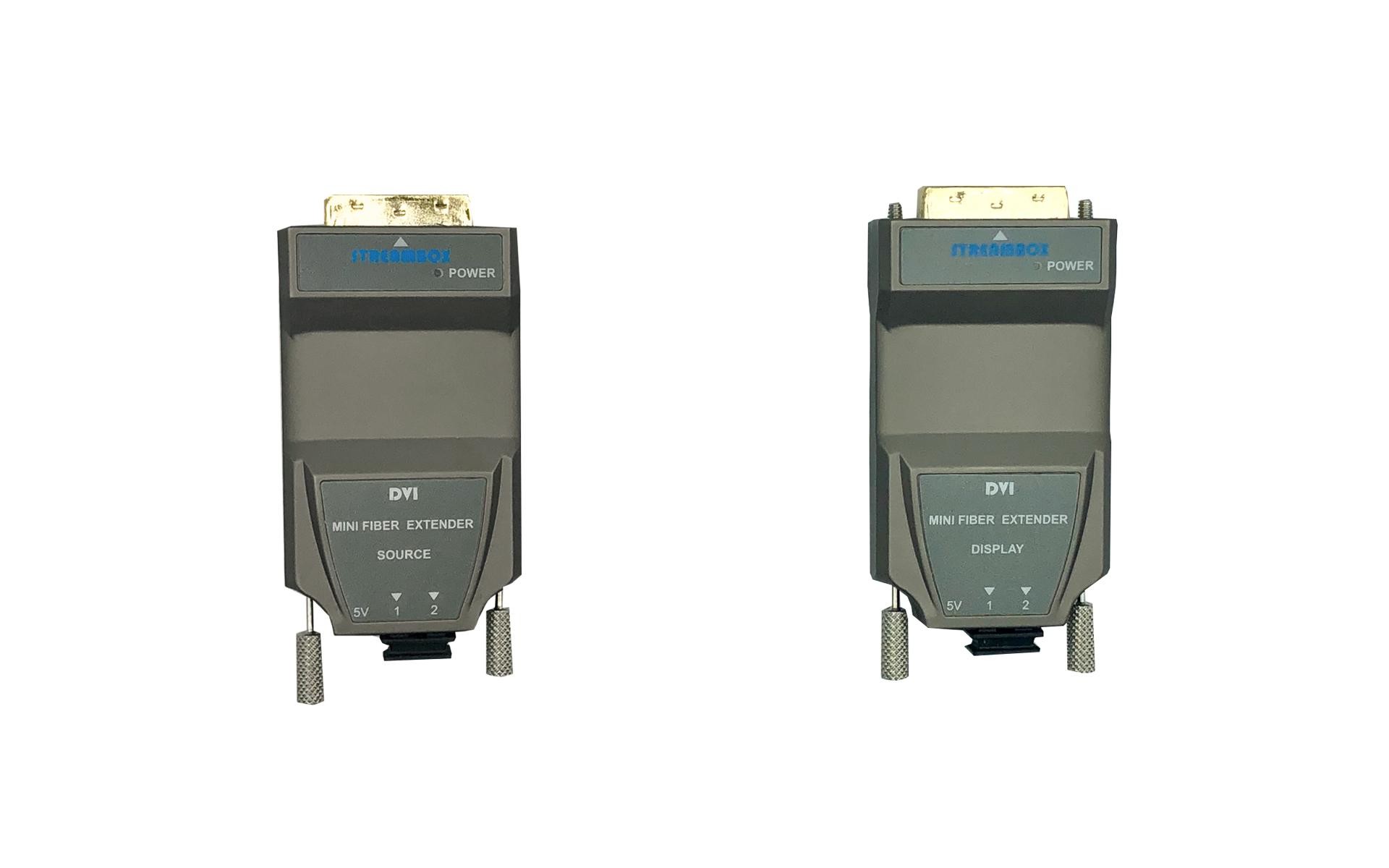 DVI Extender via Fiber optic cable transmitter and receiver-DVI to Fiber Extender(2K)