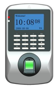 China F53 Fingerprint door access control system Hot sale biometric time recording machine in stock wholesale