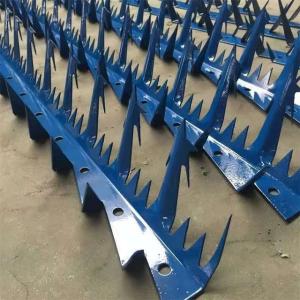China Powder Coated Anti Climb Wall Metal Fence Post Spikes 64mm-100mm wholesale