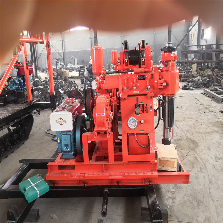 18 HP Diesel Engine XY-1 Soil Testing Drilling Rig Machine With Online Video Support