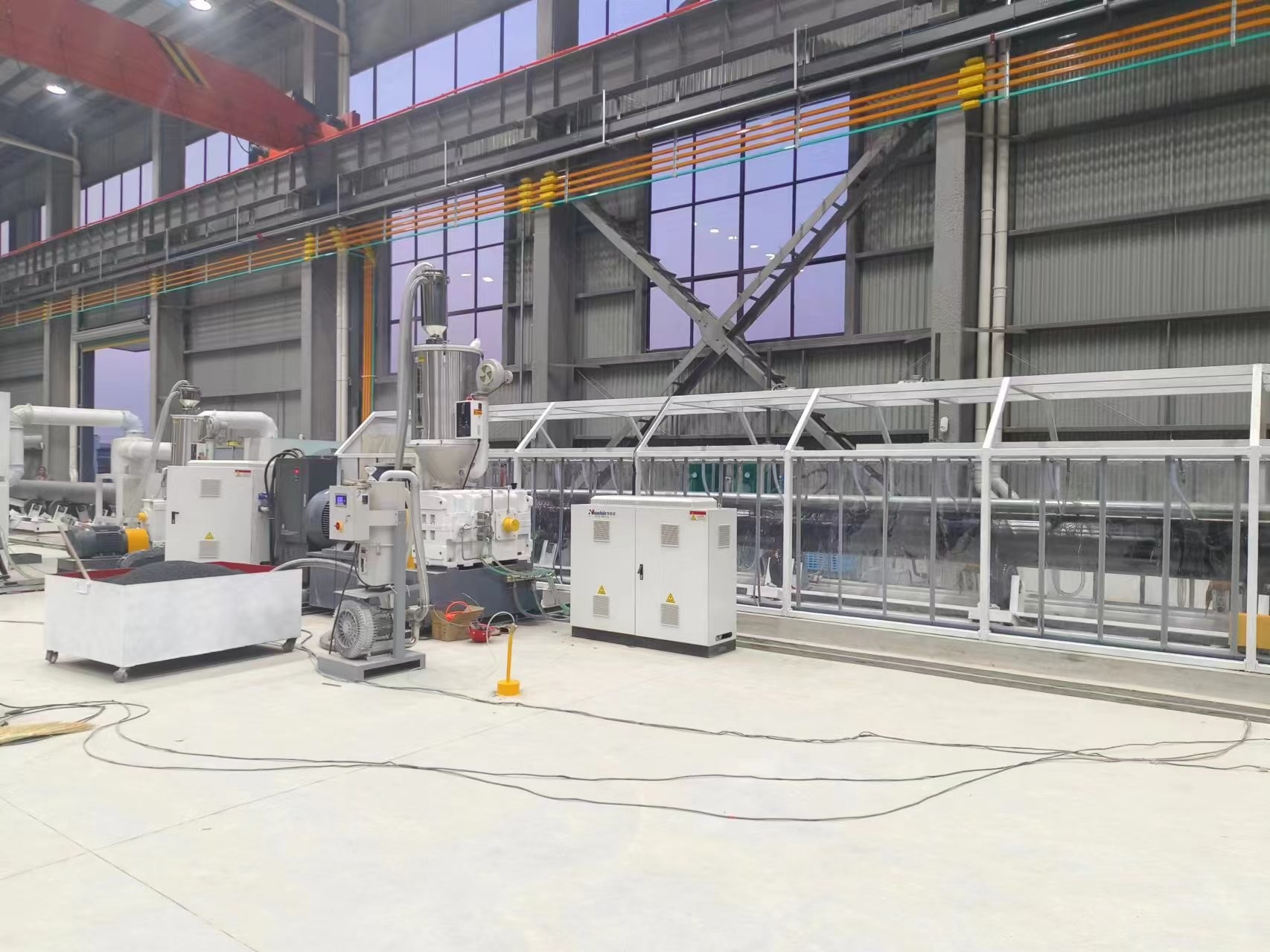 Steel Pipe 3lpe/2PE PP Steel Pipe Blasting Fbe Coating Machinery Sand Blaster Shot Blasting