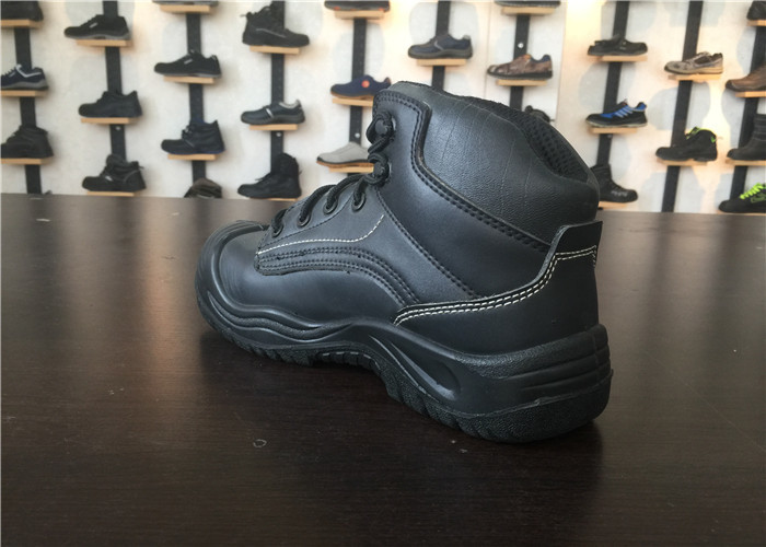 Soft Inner Industrial Work Boots / Composite Toe Safety Boots For Coal Worker