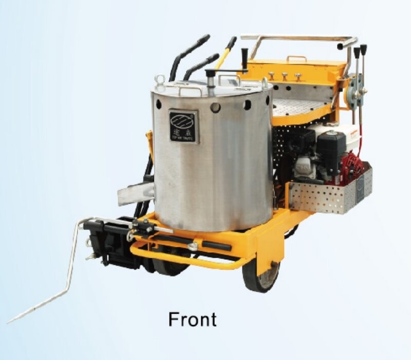 Lightweight Maneuverable Self Propelled Road Marking Machine Easy Operate