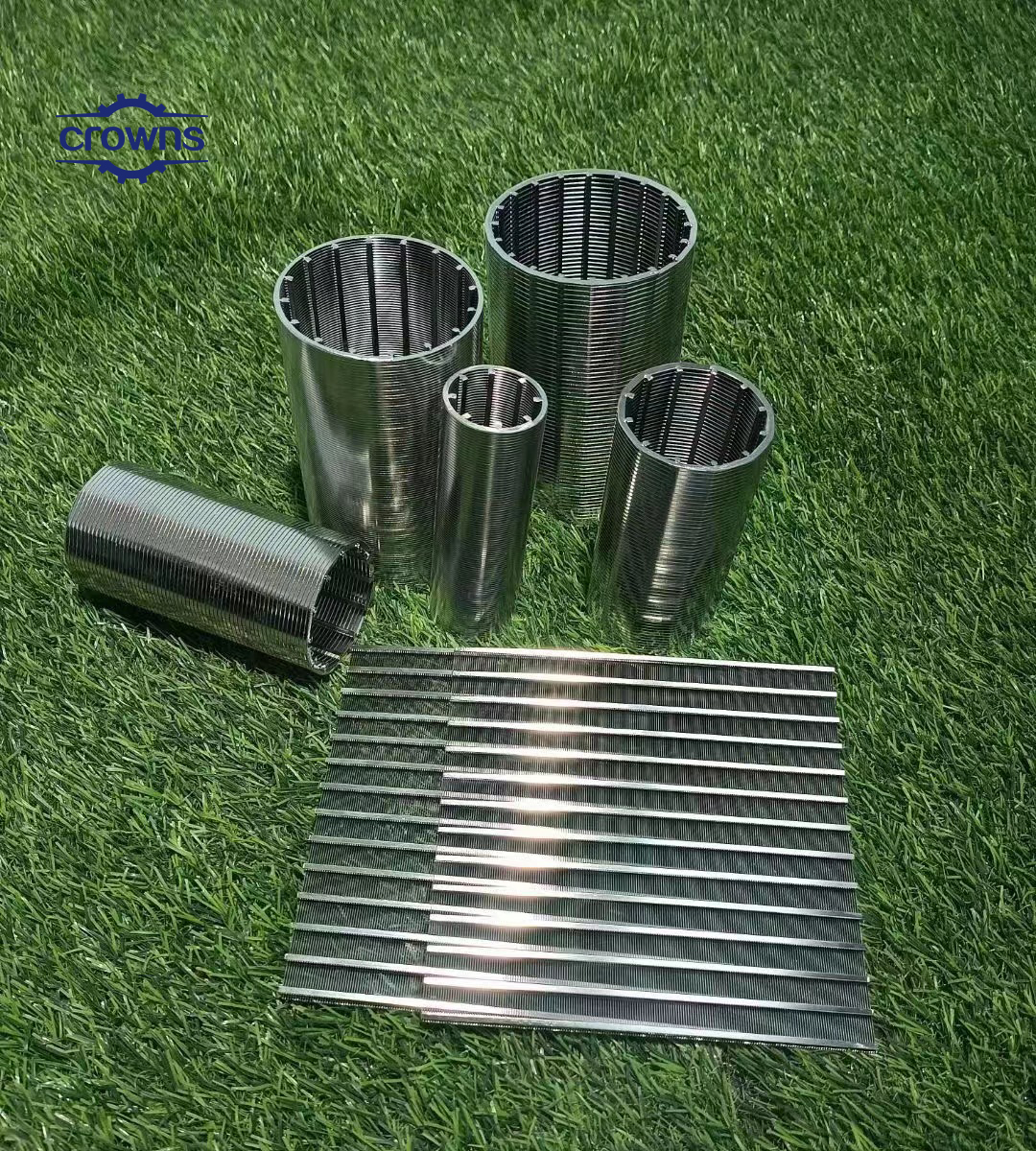 304 316L Stainless Steel Johnson Water Well Screen Pipe 6 8 10 12 Inch Filter Meshes