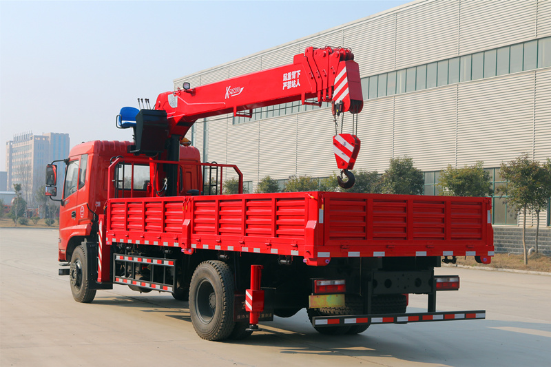 Manipulator 6.3 Tons Hydraulic Truck Mounted Crane With Straight Boom For Sale