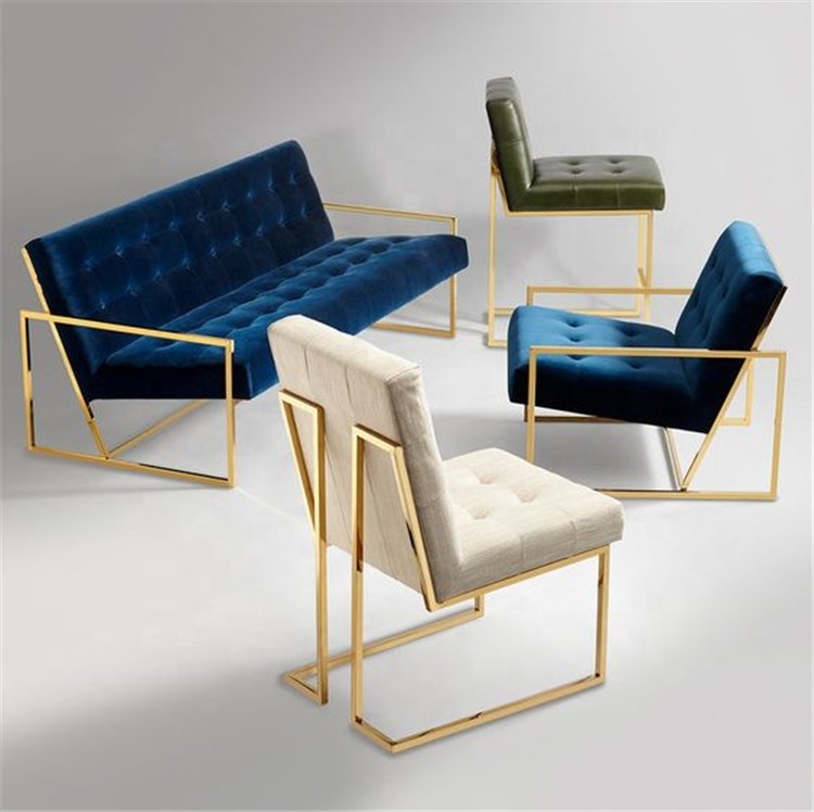 chair gold metal base mirror or brushed stainless steel table frames