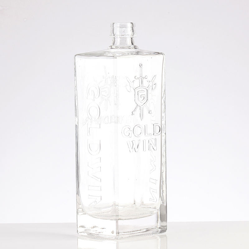 Customized 500ml Glass Bottles for Gin Whisky Clients' Specific Requirements