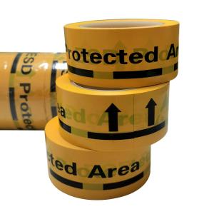 ESD Antistatic PVC Warning Floor Landmark Tape Yellow