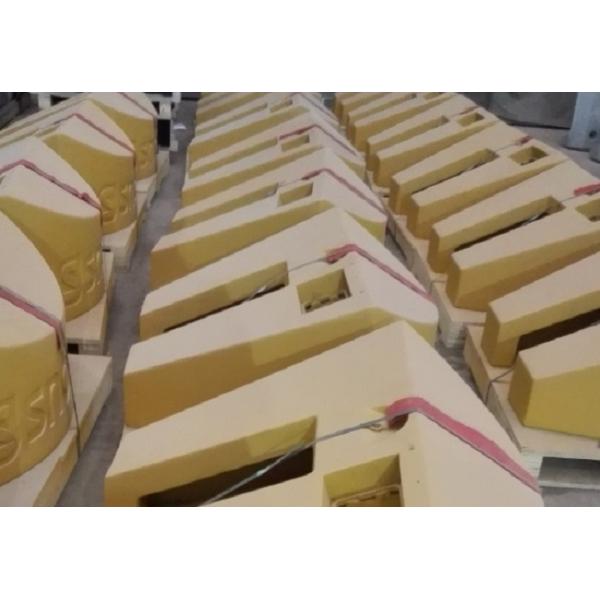 Sand Casting Frame Construction Machinery Parts With Good Surface High Safety