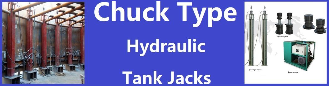 Simple Chuck Type Hydraulic Tank Jacking System Stock Available