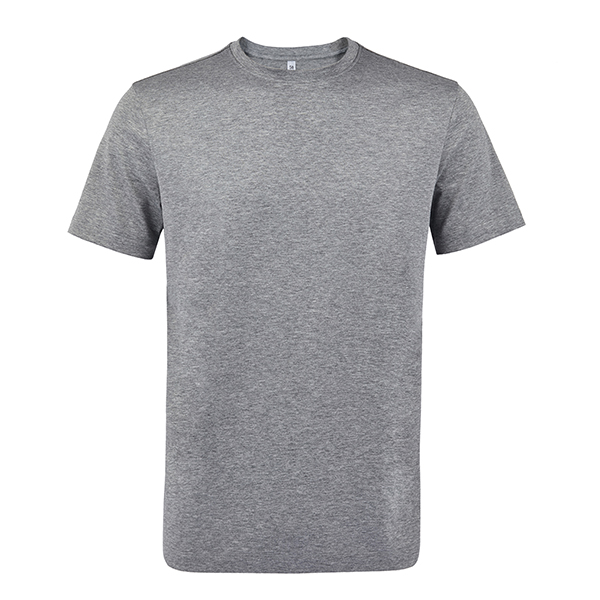 Knitted Fabric Sport T Shirt Short Sleeve 180 Grams for Daily Office Wearing