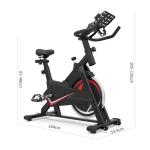 High Carbon Steel Indoor Spinning Bike Commercial Fitness Equipment
