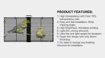 Adhesive Glass Transparent LED Display Screen For Advertising Outdoor