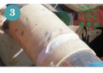 Patch Repair Pipe Packer Lining Carrier Resin Fiberglass Underground Pipeline