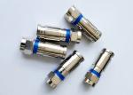 Compression F Male Coaxial Cable Connector Red Ring RG6 RG59 Terminator CCTV