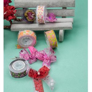 China Decoration Christmas Grosgrain Ribbon Wear Proof Damage Free Colorful wholesale
